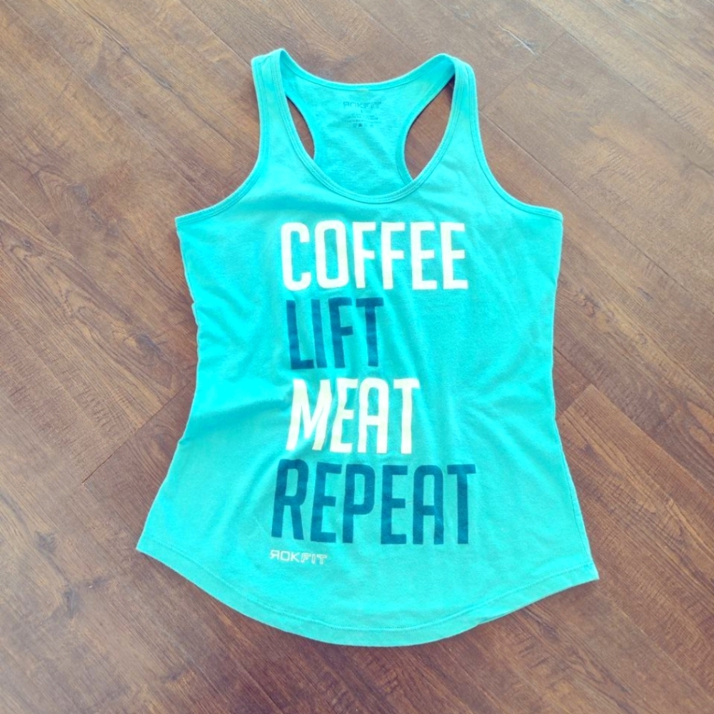 Coffee Lift Meat Repeat Tank